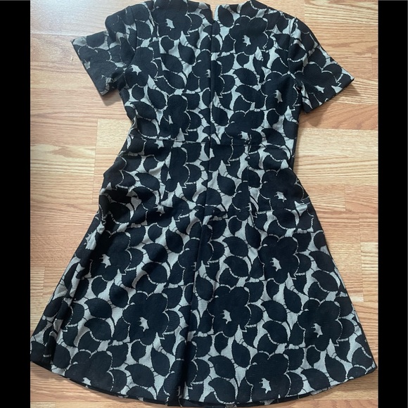 Ann Taylor Petite Black & Tan Dress size 6 - Picture 2 of 5